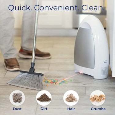 Arthritis-Friendly Touchless Vacuum Automatic Dustpan
